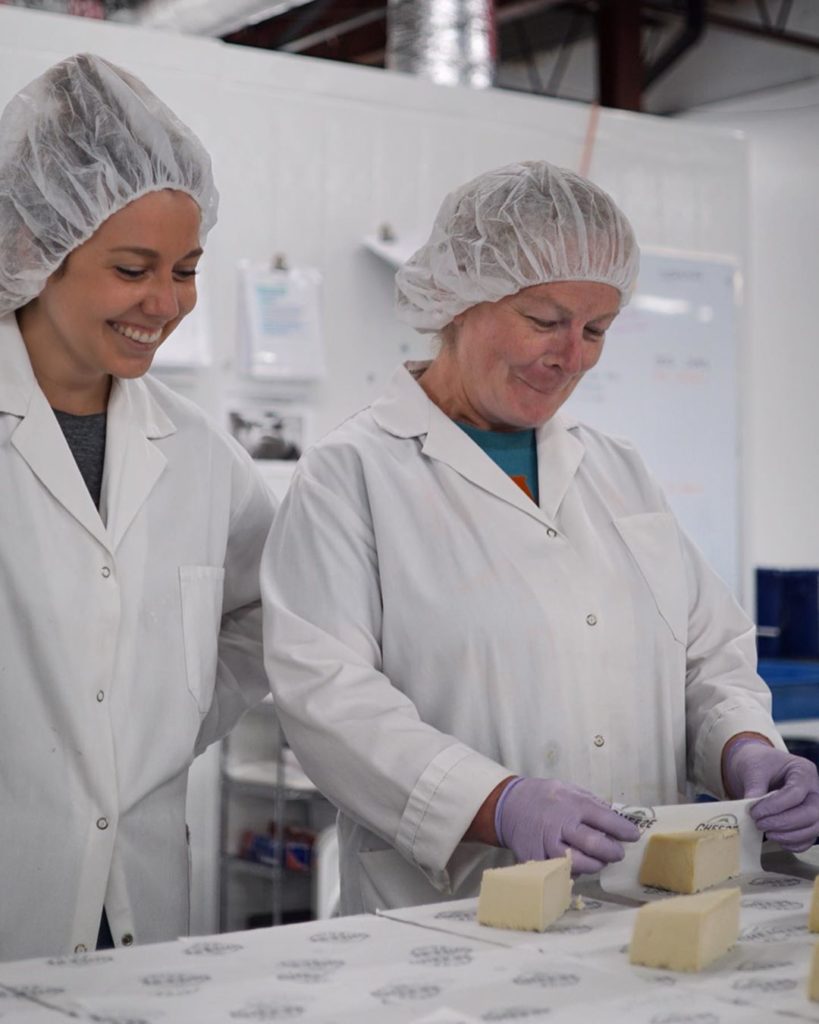 Nuts for cheese workers