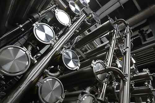 A picture of manufacturing equipment